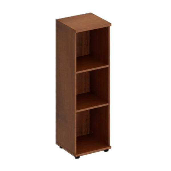Стеллаж средний узкий Комфорт МП2 К 425 400x380x1230 (Французский орех) Стеллаж средний узкий Комфорт МП2 К 425 400x380x1230 (Французский орех)