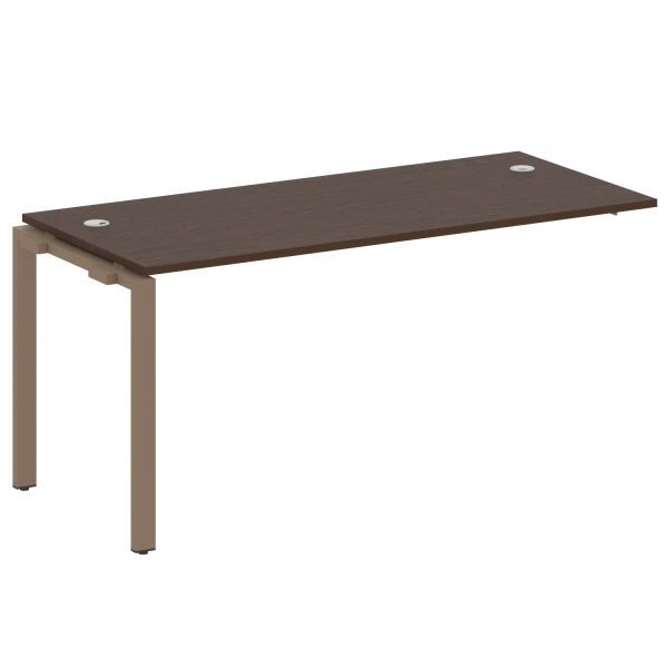 Проходной наборный элемент рабочей станции Metal System Style БП.ПРС-СП-1.4 1600x720x750 (Венге Цаво/Мокко металл) Проходной наборный элемент рабочей станции Metal System Style БП.ПРС-СП-1.4 1600x720x750 (Венге Цаво/Мокко металл)