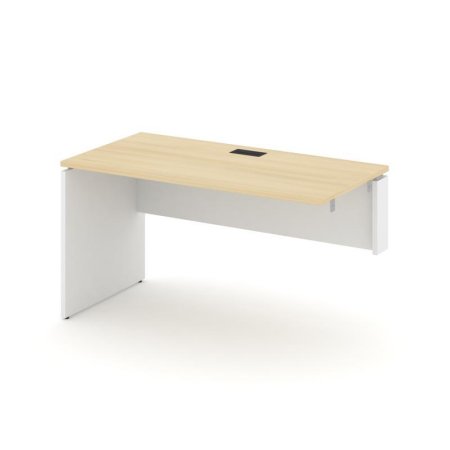 Стол-приставка к опорным элементам SN-D.OPRS-004(R) (1580х600х750) (Акация Лорка/Белый)