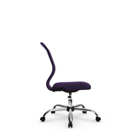Кресло для руководителя Метта SU-Mr-4(Vivaldi)/подл.000/осн.006 (Сиреневый)
