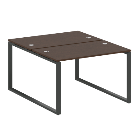 Рабочая станция Metal System Style БО.РАС-СП-2.2 1200x1475x750 (Венге Цаво/Антрацит металл)