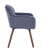 Кресло Брайан синий (Стул-кресло Брайан синий)