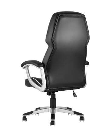 Кресло игровое TopChairs Phantom черное (Геймерское кресло Phantom черный)