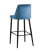 Стул барный Диего велюр пыльно-синий (Стул барный Диего синий)