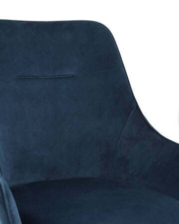 Стул Диана велюр сине-зеленый (Стул Диана сине-зеленый)