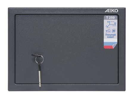 Мебельный сейф AIKO Т-250 KL (Графит) Мебельный сейф AIKO Т-250 KL (Графит)