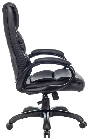 Кресло руководителя CH-S840N черный эко.кожа крестов. пластик (Черный)