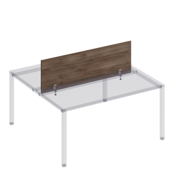 Экран настл. фронт. с кроншт. для рабочей станции 160 на мет. каркас КФ Комфорт КФ К.848 1450x450x18 (Дуб шамони темныйСерый) Экран настл. фронт. с кроншт. для рабочей станции 160 на мет. каркас КФ Комфорт КФ К.848 1450x450x18 (Дуб шамони темныйСерый)