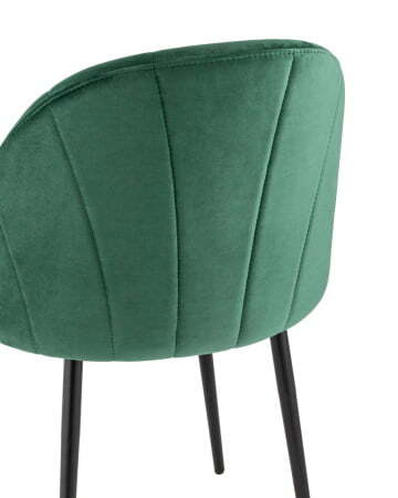 Стул Логан велюр зелёный (Стул Логан зеленый)