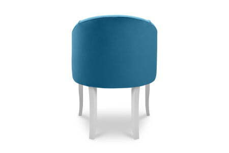 Стул-кресло Nikole (590x670x820) Голубой (Голубой)