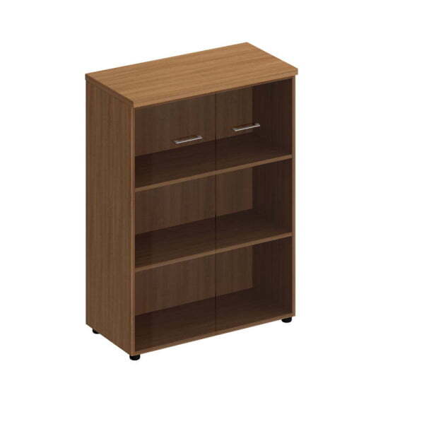 Шкаф средний со стеклянными прозрачными дверьми Патриот ПТ 969 900x460x1200 (Вишня скандинавская) Шкаф средний со стеклянными прозрачными дверьми Патриот ПТ 969 900x460x1200 (Вишня скандинавская)