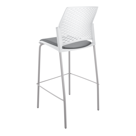 Стул барный Rewind ЦБ-00016899 Антрацит/Белый (Антрацит/Белый) Стул барный Rewind ЦБ-00016899 Антрацит/Белый (Антрацит/Белый)