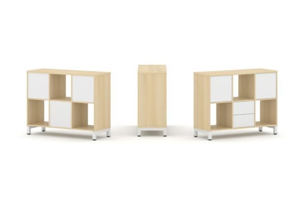 Набор стеллажа 1 сторонний, 2 яруса SN.NS-231 (1121х400х881) (Акация Лорка/Белый/Металл Белый) Набор стеллажа 1 сторонний, 2 яруса SN.NS-231 (1121х400х881) (Акация Лорка/Белый/Металл Белый)