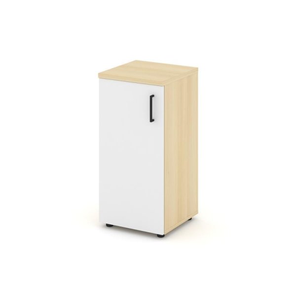 Шкаф низкий узкий SN.STU.E-301(L) (400х400х833) (Акация Лорка/Белый) Шкаф низкий узкий SN.STU.E-301(L) (400х400х833) (Акация Лорка/Белый)