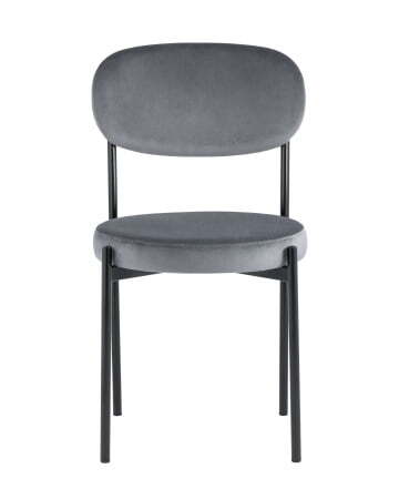 Стул Бриф велюр серый (Стул Бриф серый)