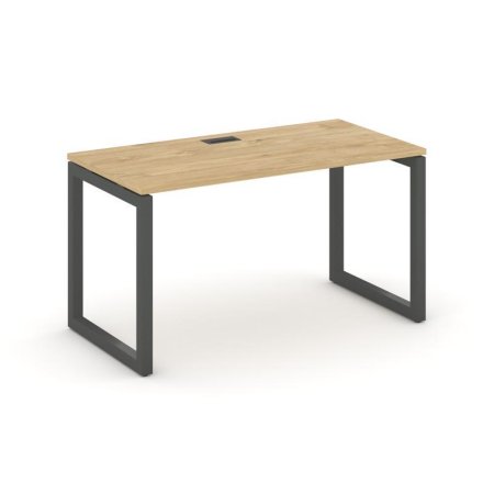 Стол письменный SN-5O.SP-021 (980х800х750) (Тиквуд Светлый/Металл Антрацит)