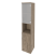 Шкаф высокий узкий правый Onix O.SU-1.4R 400x420x1977 (Тиквуд Светлый)