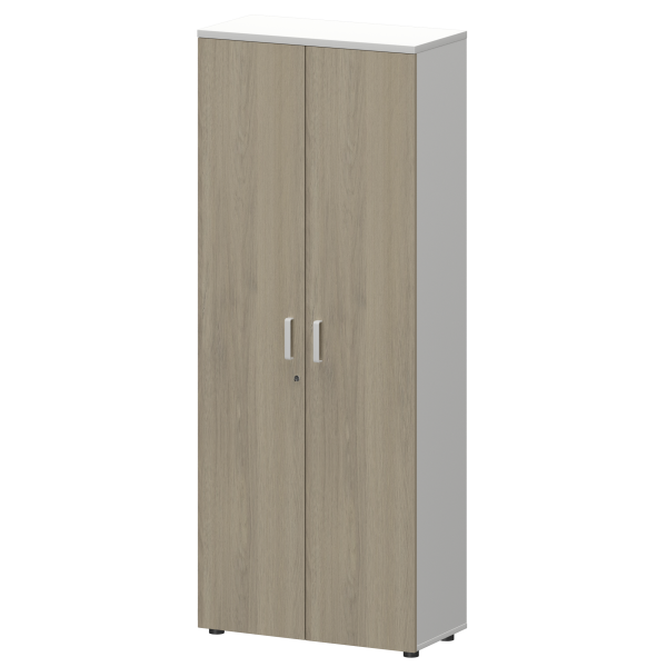 Шкаф Смарт СМШ-58Д Тип1 792x380x1990 (Белый/Кронберг)