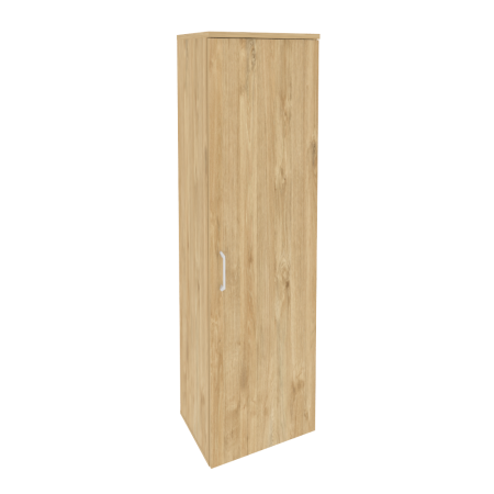 Гардероб узкий правый Onix O.GB-1R 560x420x1977 (Тиквуд Светлый)