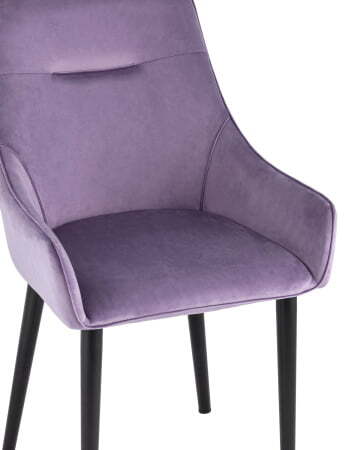 Стул Джоан велюр сиреневый (Стул Джоан сиреневый)