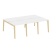 Рабочая станция на деревянных опорах Onix Wood OW.D.RS-6.0.8 2340x1635x750 (Тиквуд Светлый/Дуб Темный) Рабочая станция на деревянных опорах Onix Wood OW.D.RS-6.0.8 2340x1635x750 (Тиквуд Светлый/Дуб Темный)