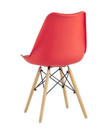 Стул Eames Soft красный (Стул Freames красный) Стул Eames Soft красный (Стул Freames красный)