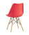 Стул Eames Soft красный (Стул Freames красный) Стул Eames Soft красный (Стул Freames красный)