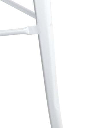 Стул барный TOLIX белый глянцевый (Стул барный Tolix белый глянцевый)