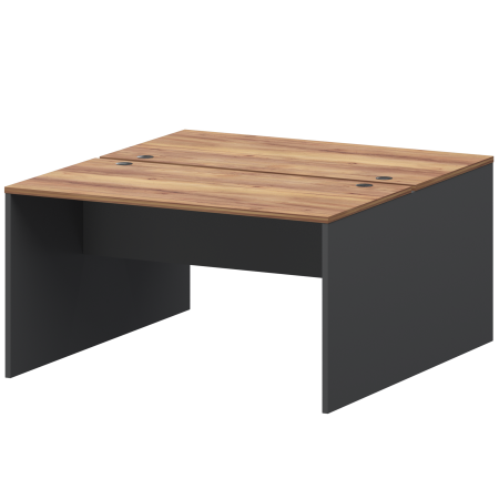 Бенч двойной Смарт СМСР25-2.14.60 1400x1236x750 (Графит/Таксония)