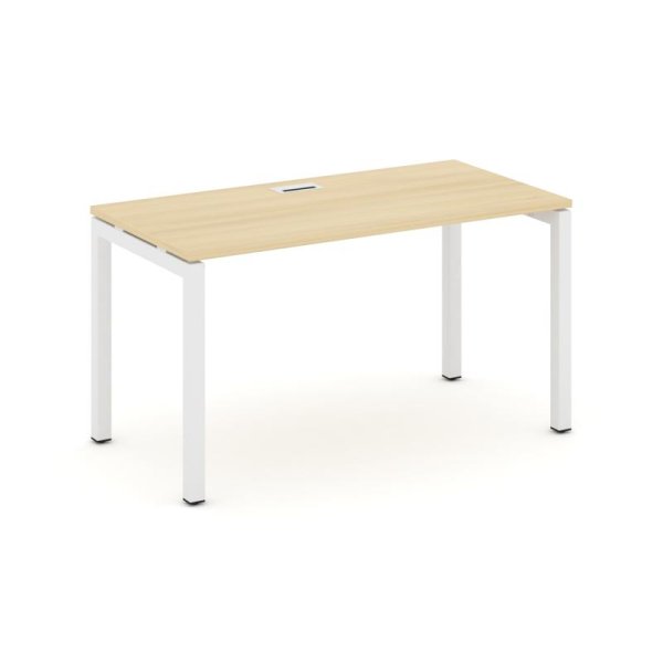 Стол письменный SN-5P.SP-023 (1380х800х750) (Акация Лорка/Металл Белый) Стол письменный SN-5P.SP-023 (1380х800х750) (Акация Лорка/Металл Белый)