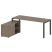 Рабочая станция с опорной тумбой левая Metal System Style БП.РС-СТС-2.5 Л 1900x1520x750 (Дуб Наварра/Серый металл) Рабочая станция с опорной тумбой левая Metal System Style БП.РС-СТС-2.5 Л 1900x1520x750 (Дуб Наварра/Серый металл)