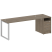 Рабочая станция Metal System Style БО.РС-СТП-1.5 2212x720x750 (Дуб Наварра/Серый металл) Рабочая станция Metal System Style БО.РС-СТП-1.5 2212x720x750 (Дуб Наварра/Серый металл)