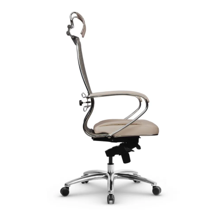 Кресло для руководителя Метта Samurai SL-2.04 MPES (Темно-бежевый | Светло-бежевый)