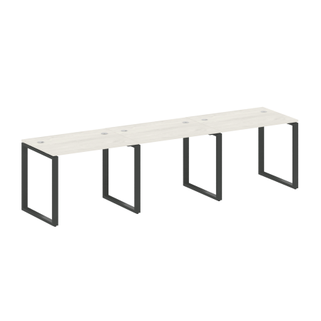 Рабочая станция Metal System Style БО.СМ-3.1 3000x720x750 (Дуб Наварра/Антрацит металл)