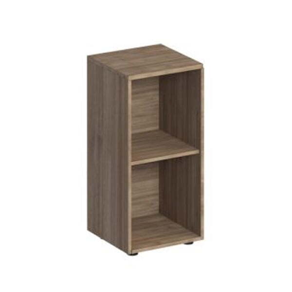 Стеллаж низкий узкий Комфорт МП2 К 422 400x380x840 (Дуб шамони темный) Стеллаж низкий узкий Комфорт МП2 К 422 400x380x840 (Дуб шамони темный)