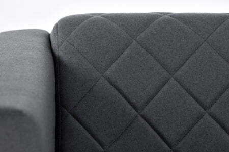 VISPO Диван 2-местный (СВ.СЕРЫЙ)