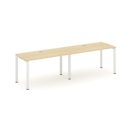 Рабочая станция 1 сторонняя SN-6P.ORS-014 (3160х700х750) (Акация Лорка/Металл Белый)