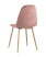 Стул Валенсия велюр пыльно-розовый (Стул Валенсия пыльно розовый)
