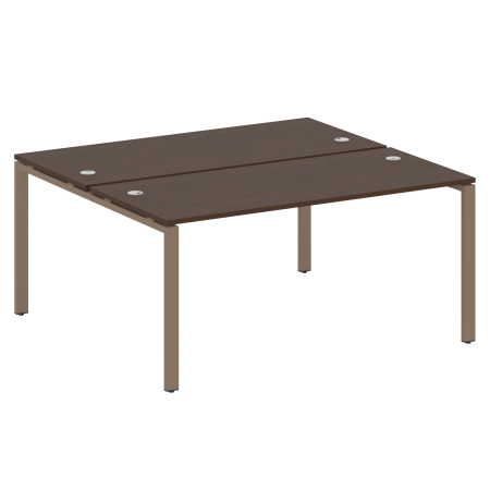 Рабочая станция Metal System Style БП.РАС-СП-2.4 1600x1475x750 (Венге Цаво/Мокко металл)