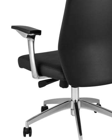 Кресло руководителя TopChairs Armor черное (Компьютерное кресло Armor черный)