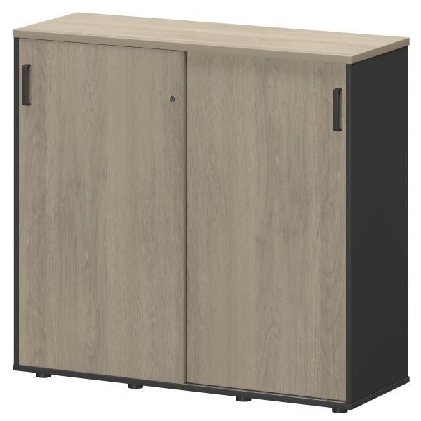 Тумба-купе Смарт СМТ-12.11К Тип2 1236x444x1175 (Графит/Кронберг)