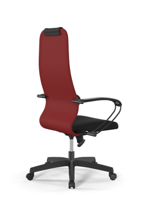Кресло для руководителя Метта Sit 8 B1-10K - UMF(X1) /Uh02/Wh00/K1bL(M09.B02.G15.W01) (Красный | Черный) Кресло для руководителя Метта Sit 8 B1-10K - UMF(X1) /Uh02/Wh00/K1bL(M09.B02.G15.W01) (Красный | Черный)