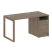 Рабочая станция Metal System Style БО.РС-СТП1.1 1412x750x750 (Дуб Наварра/Серый металл) Рабочая станция Metal System Style БО.РС-СТП1.1 1412x750x750 (Дуб Наварра/Серый металл)