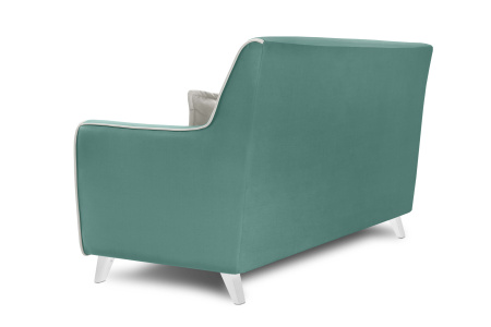 Диван 2-местный Muson (1500x810x920) Аквамарин (Аквамарин)