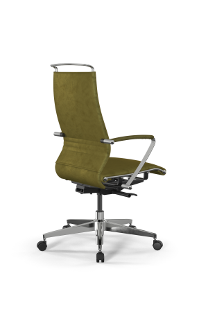 Кресло для руководителя Метта SynchroSit Well B2-195K - GoyaLE /Ach246/Nc200/K5cV(M23.B22.G18.W03) (Оливковый)