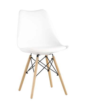 Стул Eames Soft белый (Стул Freames белый)
