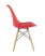 Стул Eames Soft красный (Стул Freames красный) Стул Eames Soft красный (Стул Freames красный)