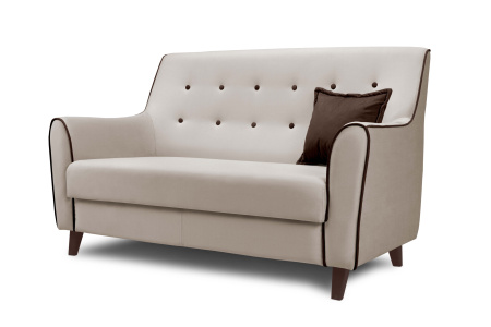 Диван 2-местный Muson (1500x810x920) Бежевый (Бежевый)