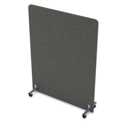Акустическая мобильная перегородка SOFTOffice 011.МП.1216 1200x377x1600 (Silver)