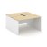 Рабочая станция 2-х сторонняя SN-D.DRS-013 (1380х1432х750) (Тиквуд Светлый/Белый) Рабочая станция 2-х сторонняя SN-D.DRS-013 (1380х1432х750) (Тиквуд Светлый/Белый)